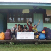 Rantau Malam merupakan desa terakhir sebelum pendakian Bukit Raya dari Kalimantan Barat